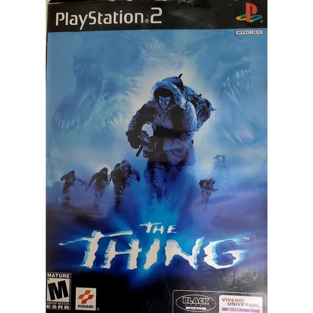 THE THING PS2 (SONY PLAYSTATION 2) TESTED MINT DISC.